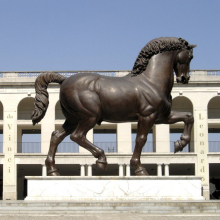 World Famous Da Vinci Horse Sculpture Reproduction (Customized Service is Available)