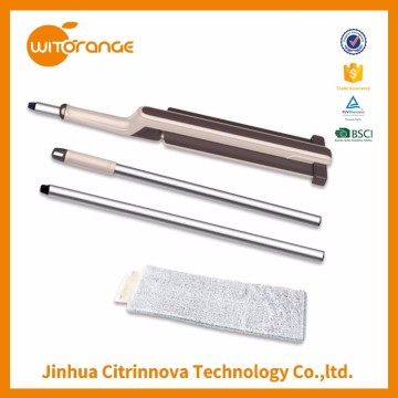 Witorange patented hands free self squeeze magic microfiber cloth flat mop floor cleaning mop