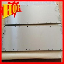 Placa de blanco de fulguración de 99,99% de pureza de titanio para revestimiento de PVD