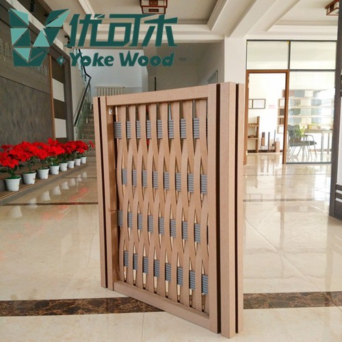 Wood plastic composite wpc fence