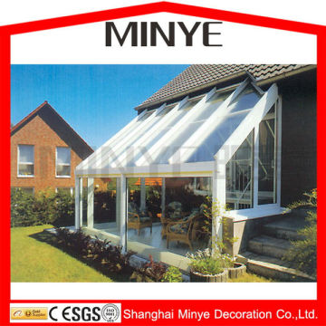 Glass sun rooms/glass sunroom/aluminum extrusion sunroom