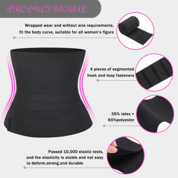 Perkhidmatan Borong Long Invisible Tummy Waist Wrap Trainer