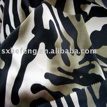 twisted 75D*75D satin printing pattern