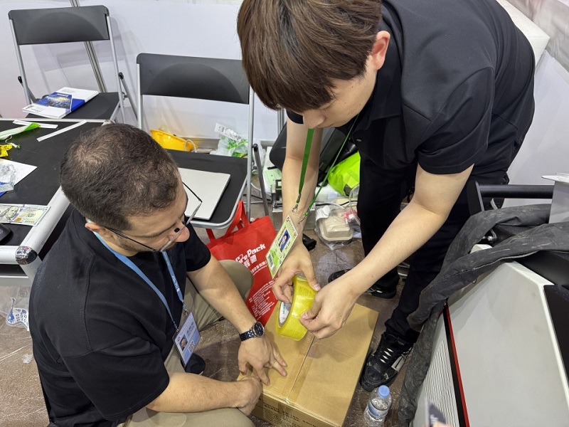 Chuke Intelligent Machinery Equipment has received orders from many countries and has become the focus of the Canton Fair, demonstrating the strength of China's smart manufacturing!