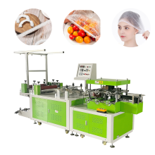 Disposable PP Plastic Nonwoven Head Cover Making Machine