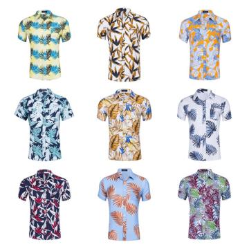 Men's Pure Cotton Hawaiian Short Sleeves