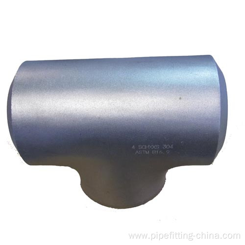 ANSI B16.9 4 Inch Welding Equal Tee