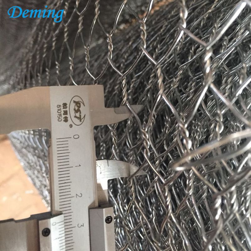 1mm Wire Black Coated Hexagonal Galvanised Wire Netting