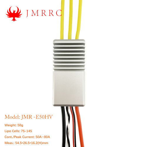 Controlador de velocidade JMRRC Yi 50A à prova d&#39;água ESC