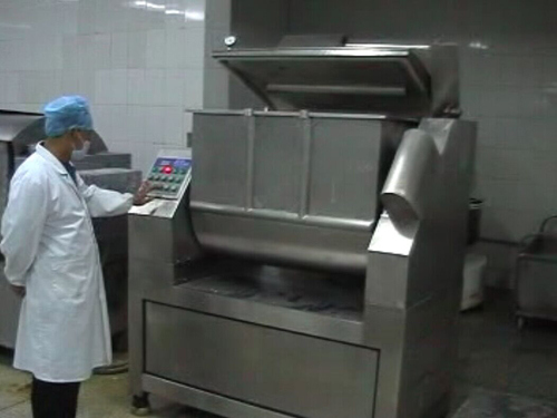 Vacuum dough mixer 300 operation