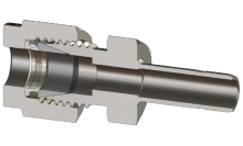 Straight Tube Fitting Connector