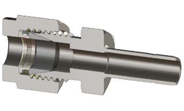 Straight Tube Fitting Connector