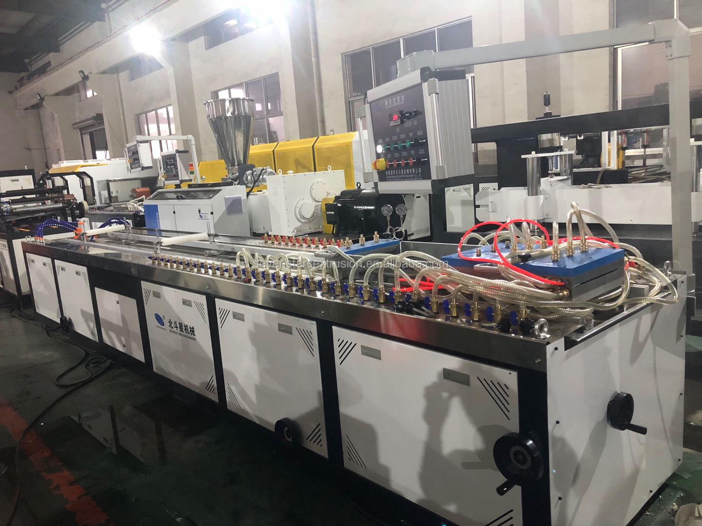 PVC Ceiling Wall Panel Extrusion Line PVC Ceiling Wall Panel Extrusion Line