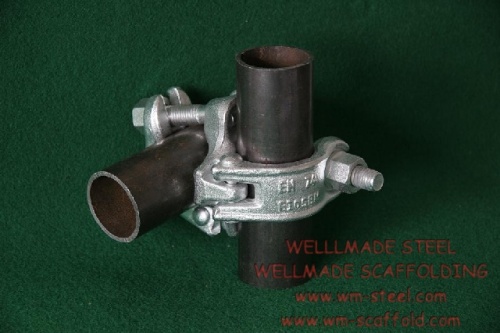 En74 Standard Germany Drop Forged Double Scaffolding Coupler