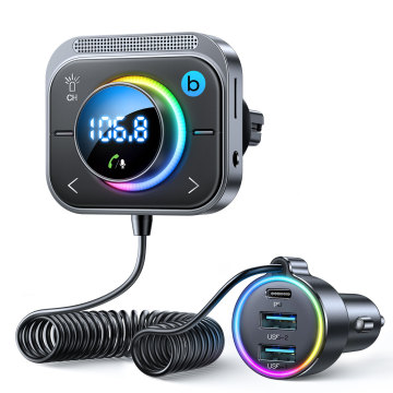 JOYROOM BT Car Charger & FM Transmitter with Handsfree Dongle