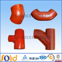 cast iron hubless pipe fittings ISO6594