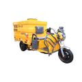 small three-wheel high-pressure cleaning truck