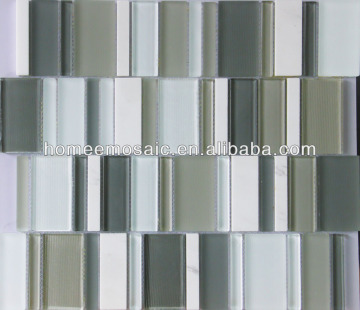 Stone Glass tile kitchen backsplash mosaic wall tile