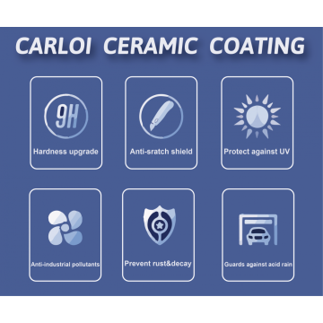 Krasbestendige glascoating van keramische coating