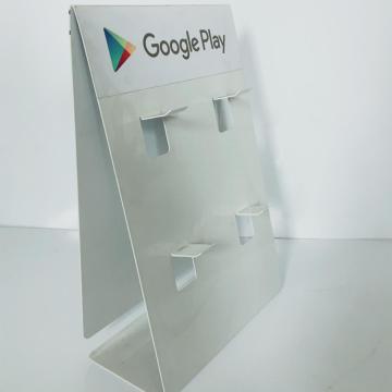 Mobile phone accessory display stand