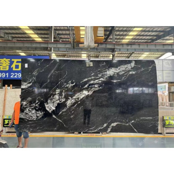 Granite and Titanium Gold for Interior Decorating: 1.8-2.0cm Slabs for Walls, Floors, and Tabletops