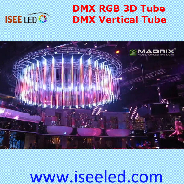 DMX ARTNET 3D Pixel tubes para sa yugto ng DJ