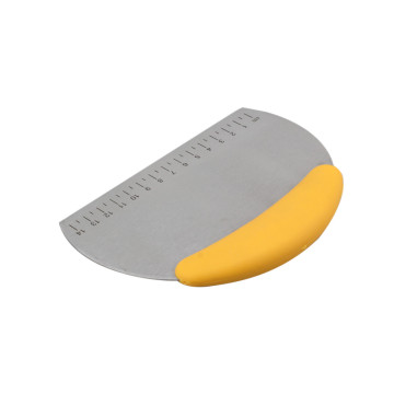 Half Circle Dough Scraper with Measurement Marks