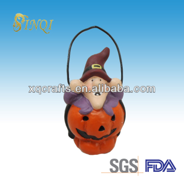Decorative ceramic pumpkin light Halloween
