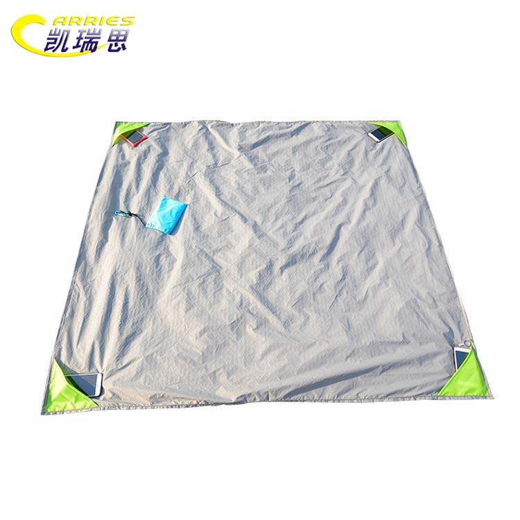Custom waterproof extra large picnic blanket with logo