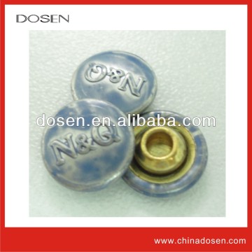 double cap rivets,jeans buttons and rivets,denim buttons and rivets