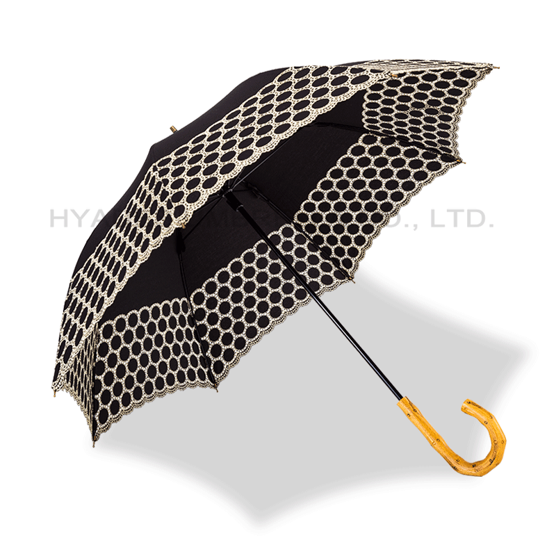 op maat geborduurde paraplu custom embroidered umbrella
