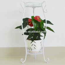 Outdoor wedding garden display plant flower pot shelf