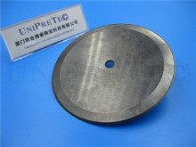 Black Color Yttria Stabilized Zirconia Ceramic Disc / Ceramic Cutter