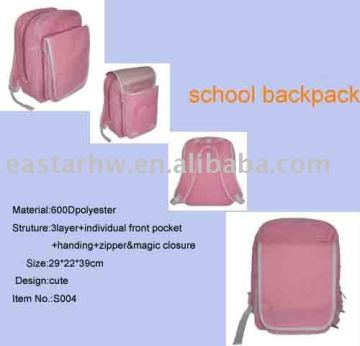 pink cute school bag