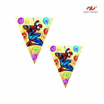 Popular Party Decoration Customized Paper Flags