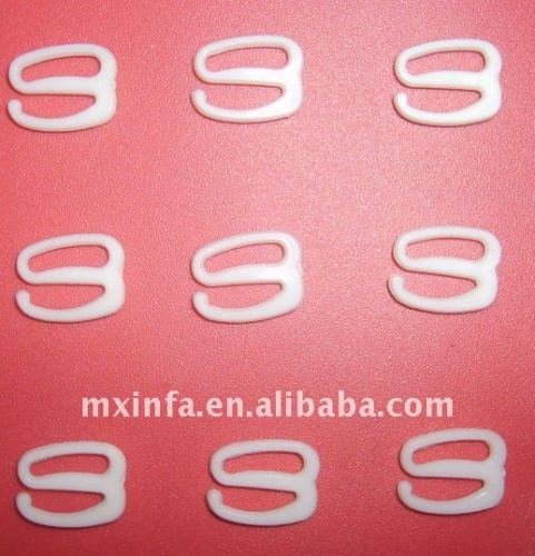 Bra strap plastic hook