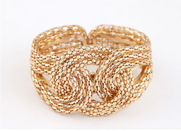 Bangle, Fashion Gold Women Jewelry Bracelet Bangle, Knotted Cuff Bangle Bracelet Wholesale PT1598