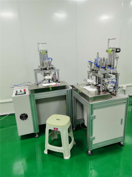 Mask ear strap machine