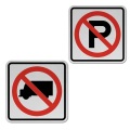 Aluminum Reflective Traffic Warning Signs Material