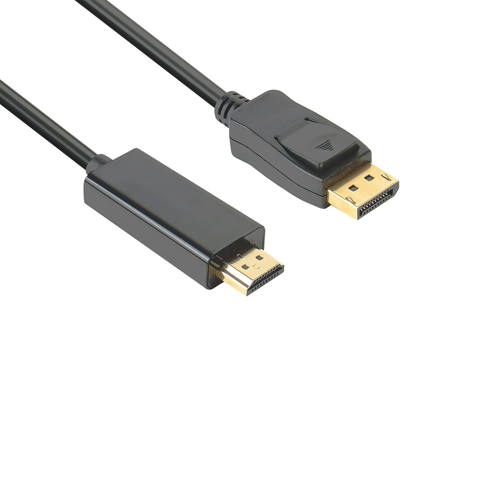 DisplayPort to HDMI 6 Feet Gold-Plated Cable