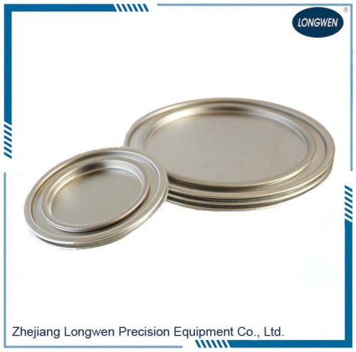 powder can ring cover making line food tin canning machine