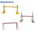 30T Hydraulic Electrical Cable Drum Stand Lifting Jack