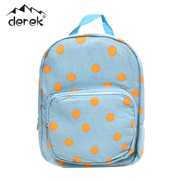 Canvas children's printed backpack