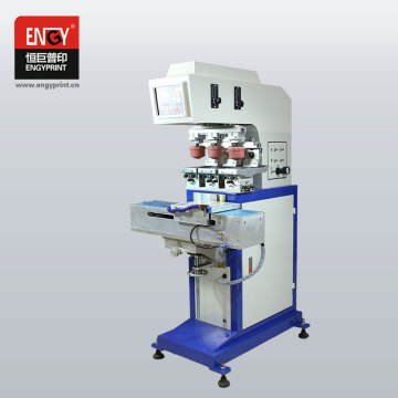 Engyprint 3 color bottle cap pad printing machine