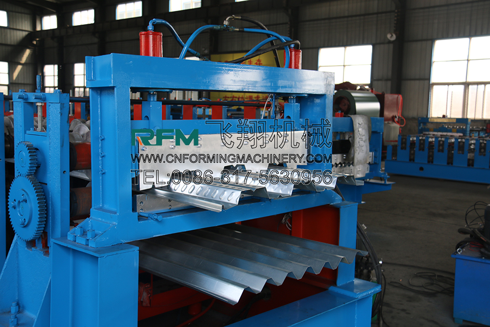 Steel Floor Deck Roll Forming Machine For Sale