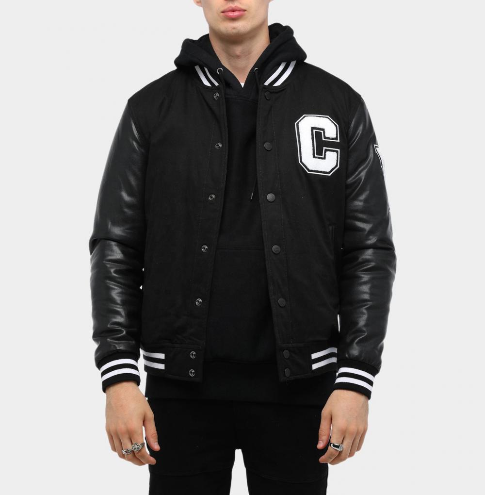 Мужские куртки Varsity Letterman на заказ оптом с фабрики