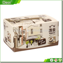 china supplier wholesale pp square tissue box/tissue PET box