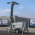 10m mobile trailer LED Hydraulic Diesel Lighting Towers