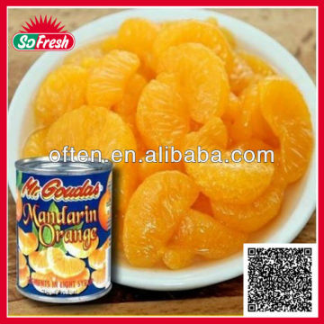 canned mandarin orange segments