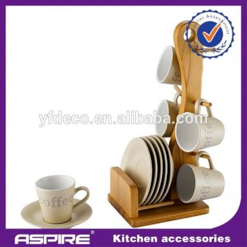 bulk ceramic tea cup with dish